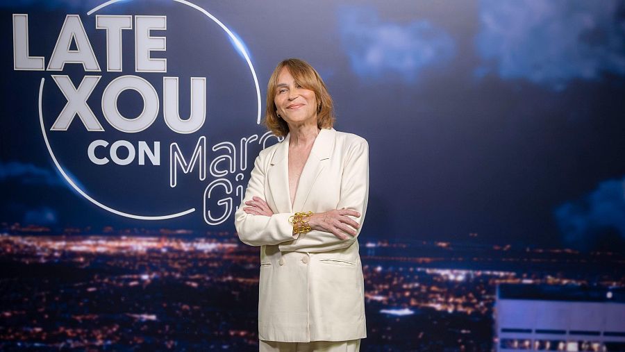 Antonia San Juan en Late Xou con Marc Giró