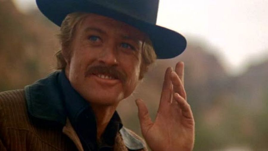 Robert Redford, en 'Dos hombres y un destino'.