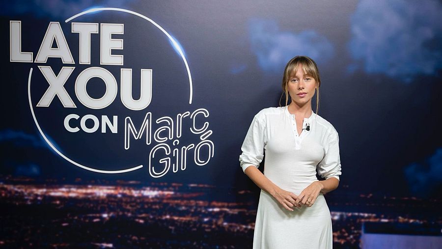 Ester Expósito en Late Xou con Marc Giró
