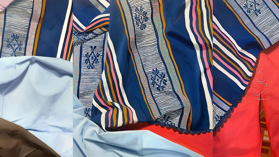 Andrea Canepa viste el Palacio de Cristal