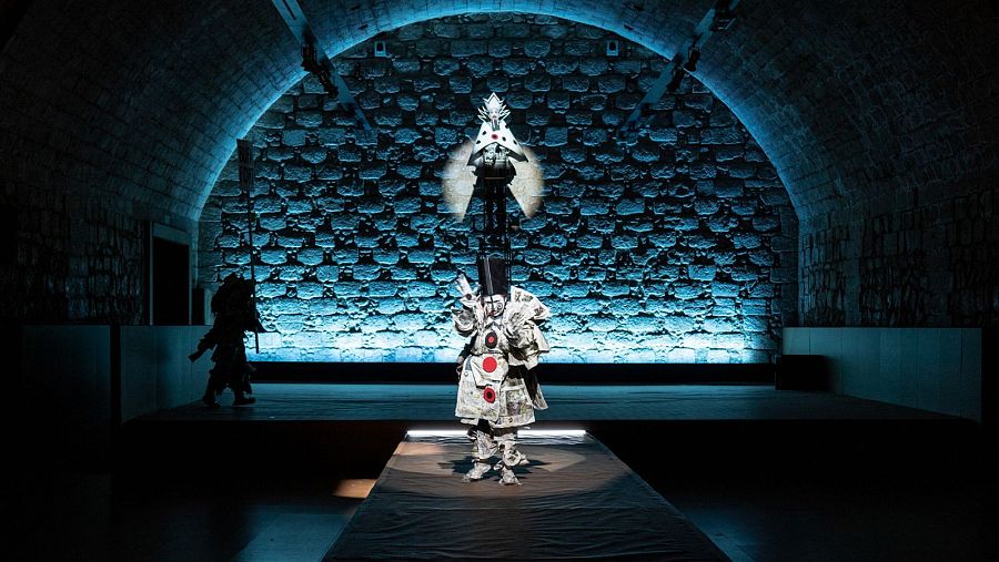 Ubu es la original propuesta de Robert Wilson presentada en el Museo Es Baluard de Mallorca