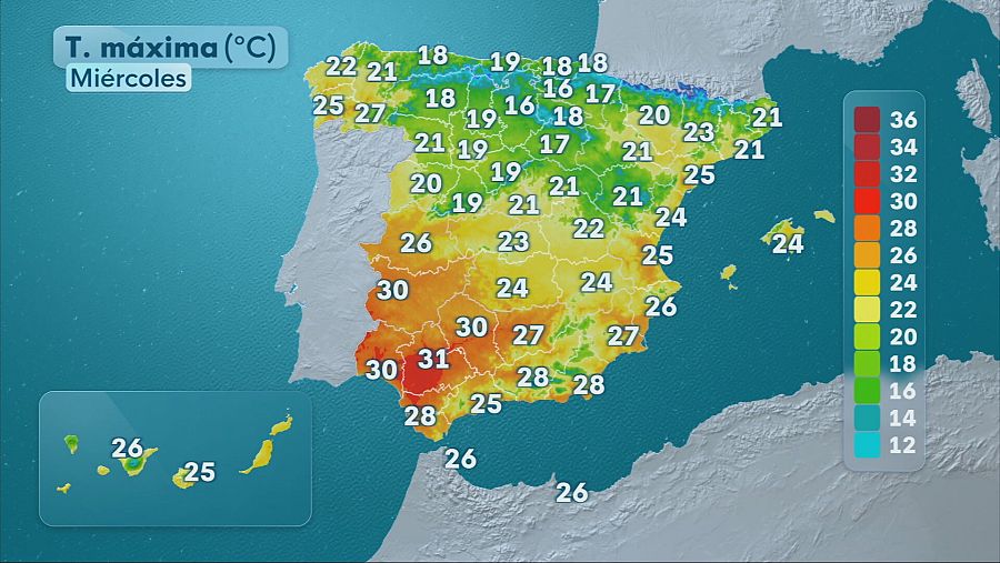 El tiempo 24 de septiembre