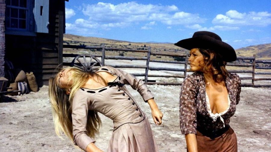 Foto del rodaje de 'Las petroleras'