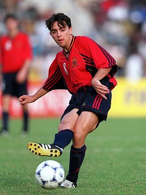 Xavi Hernández en el Mundial sub-20 de 1999