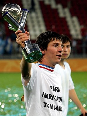 Lionel Messi en el Mundial sub-20 de 2005