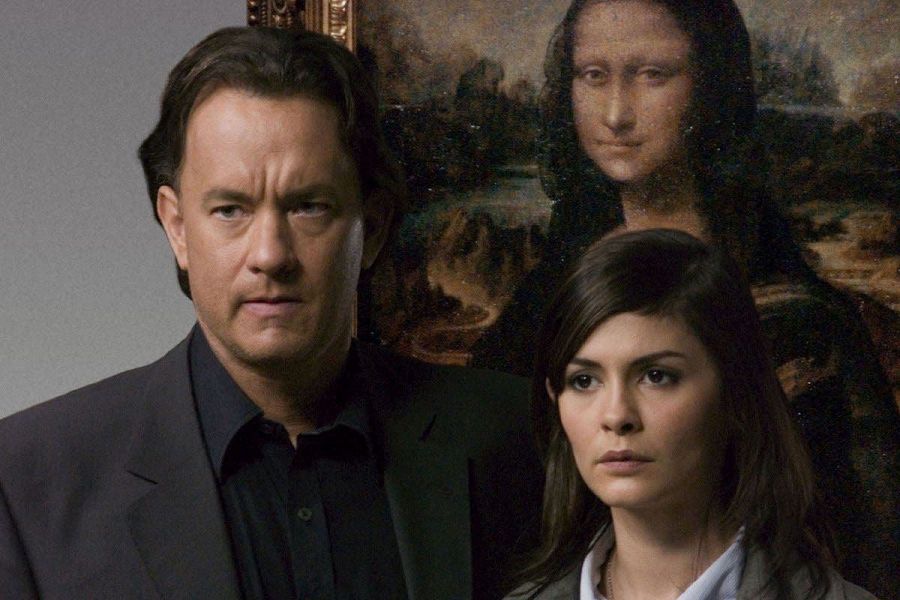Tom Hanks y Audrey Tautou en 'El código Da Vinci'