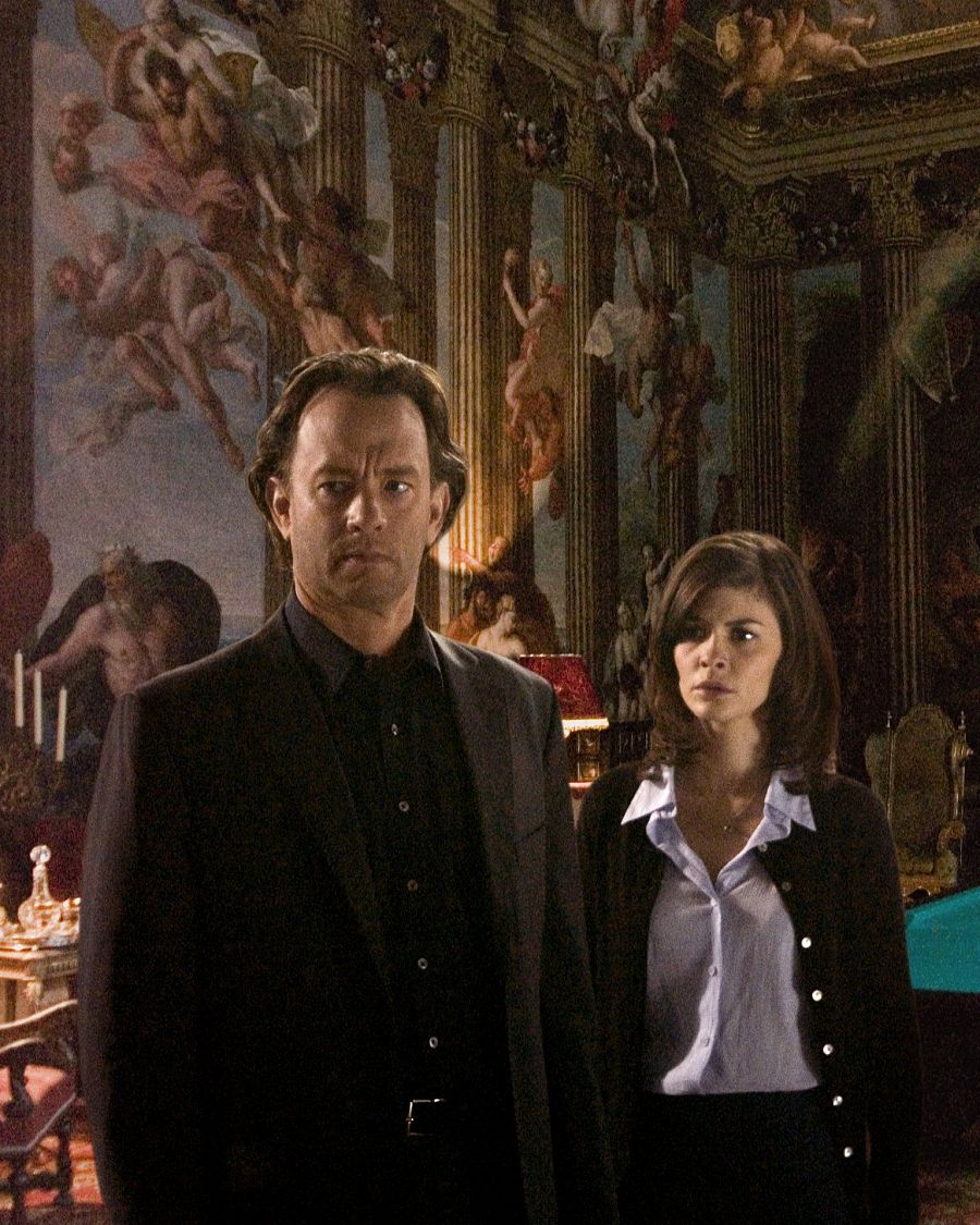 Tom Hanks y Audrey Tautou en 'El código Da Vinci'