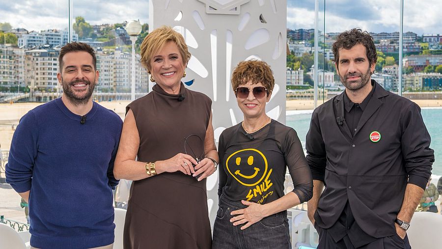 'Cine de barrio' se emite este sábado desde San Sebastián, con Tamar Novas y Adriana Ozores como invitados