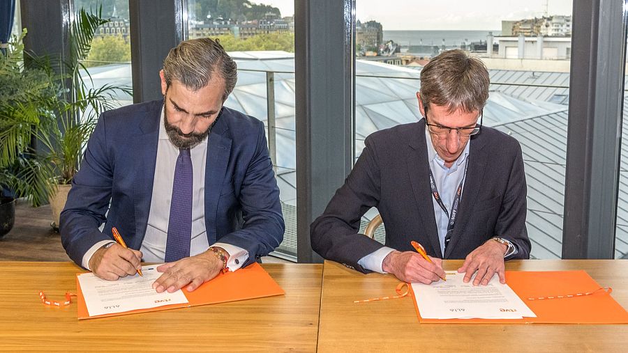 La firma del convenio, este jueves en San Sebastián