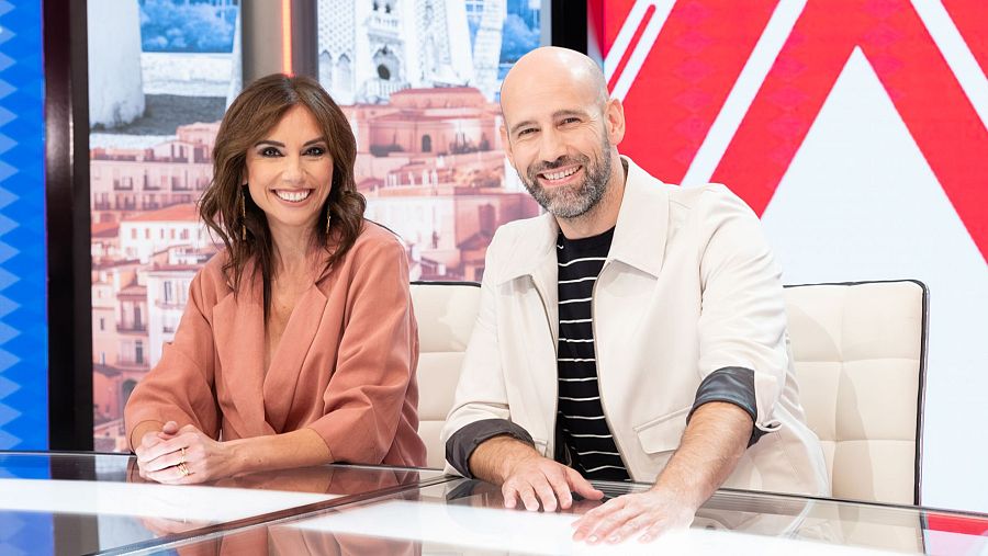 Marta Flich y Gonzalo Miró, presentadores de 'Directo al grano'