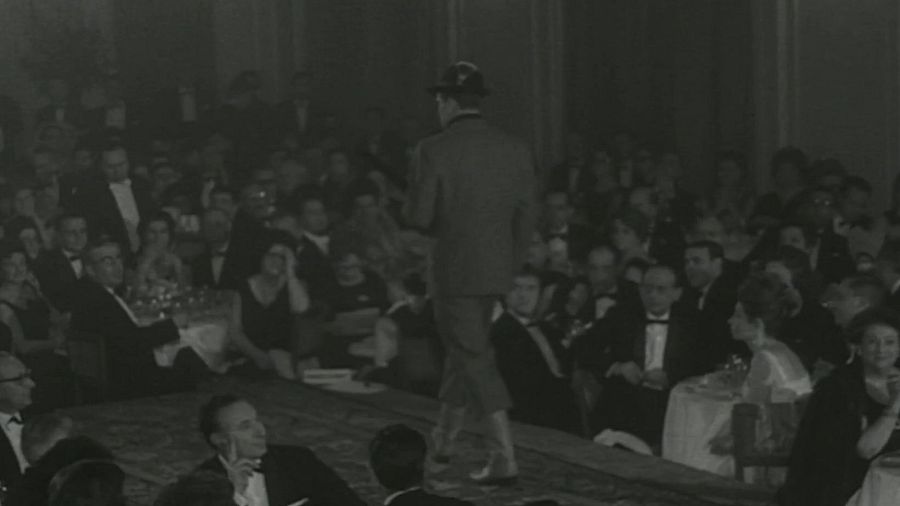 Certamen de moda masculina a Barcelona el 1963