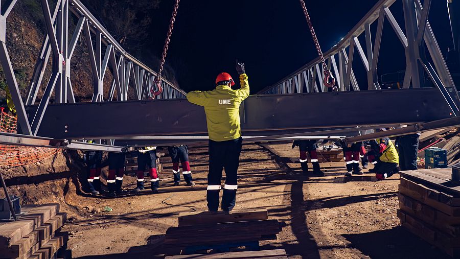 La construcción de infraestructuras de emergencia tras la dana de Valencia fue clave para la población