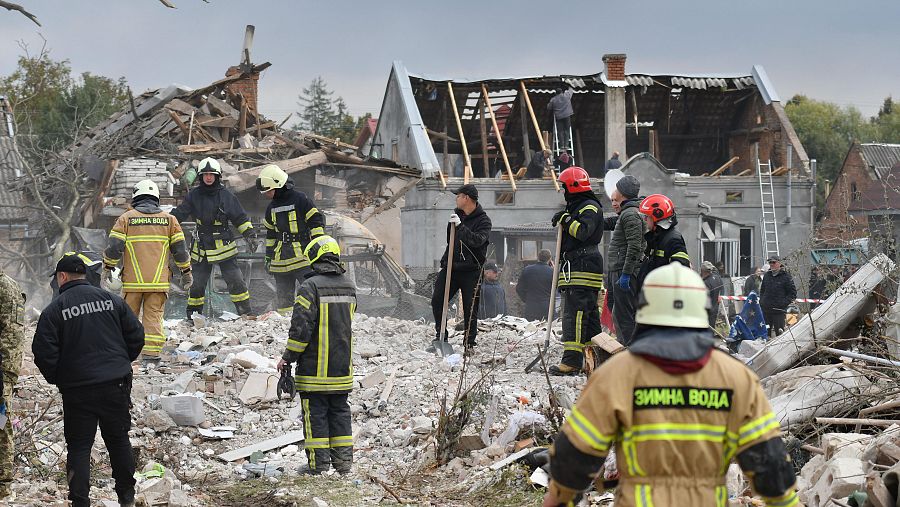Rusia lanza un ataque masivo contra Leópolis