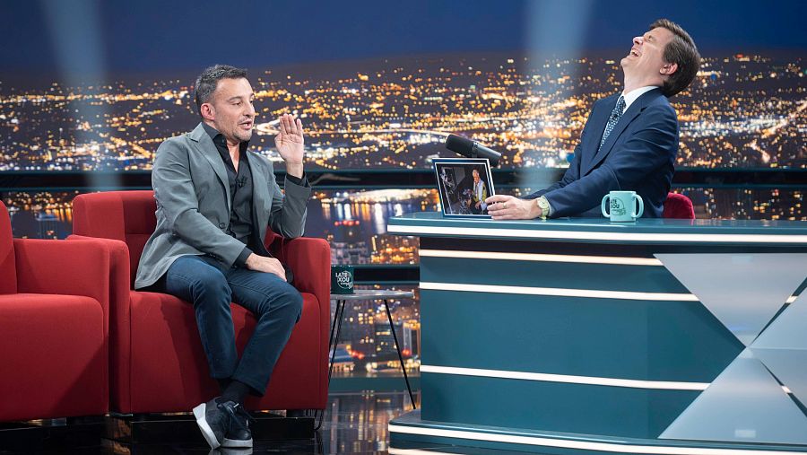 Alejandro Amenábar con Marc Giró