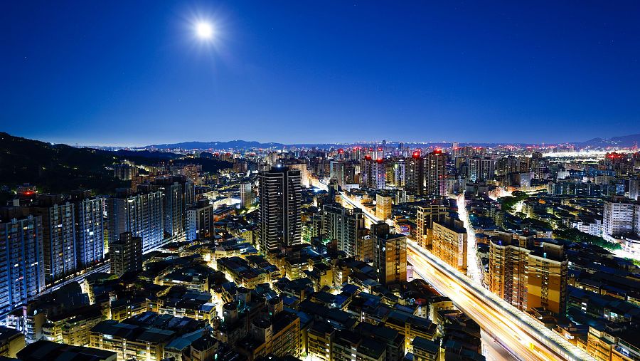 Luna de la cosecha 2025.