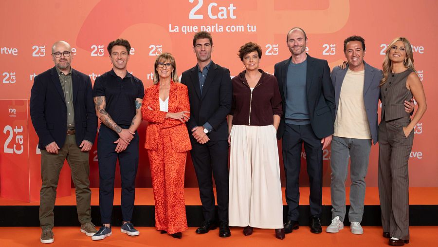 Presentadores i presentadors dels programes d'entre setmana de La 2Cat