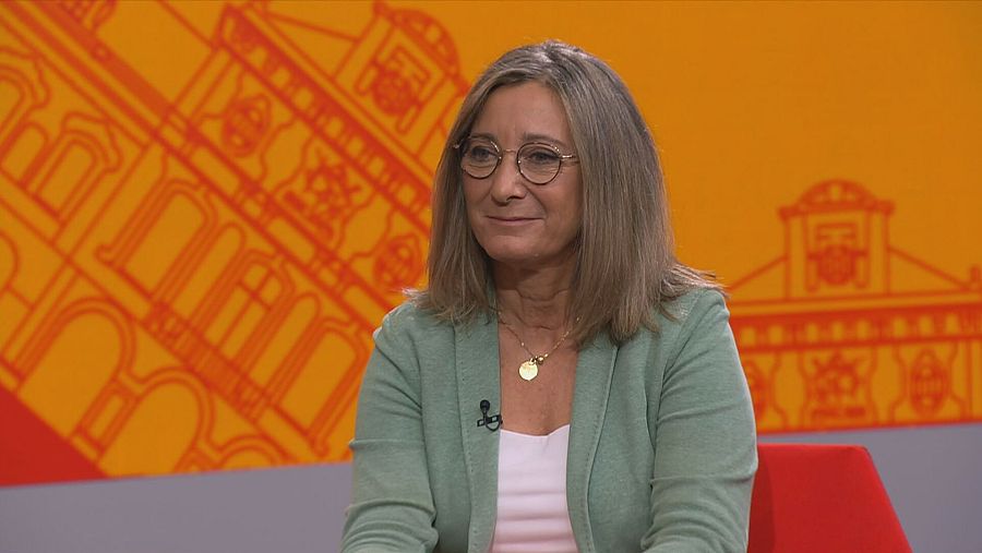 Iva Anguera, a 'Aquí parlem'