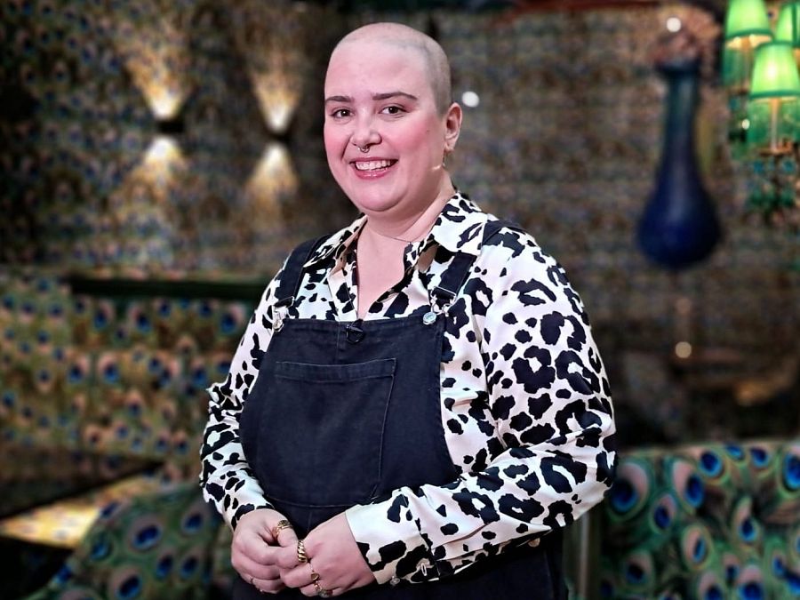 La creadora de contenido, Carlota Quiroga, durante su entrevista con Objetivo Igualdad