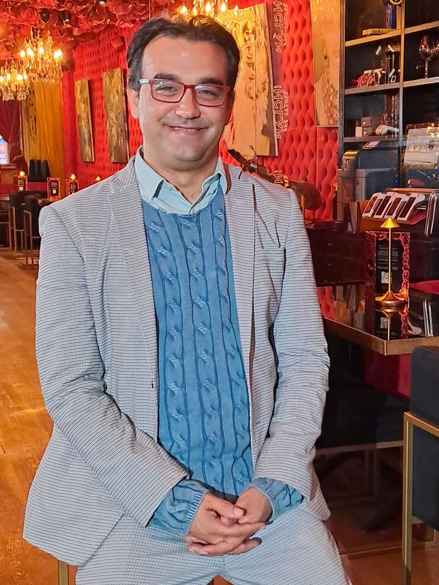 El psicólogo Sergio García durante su entrevista con Objetivo Igualdad