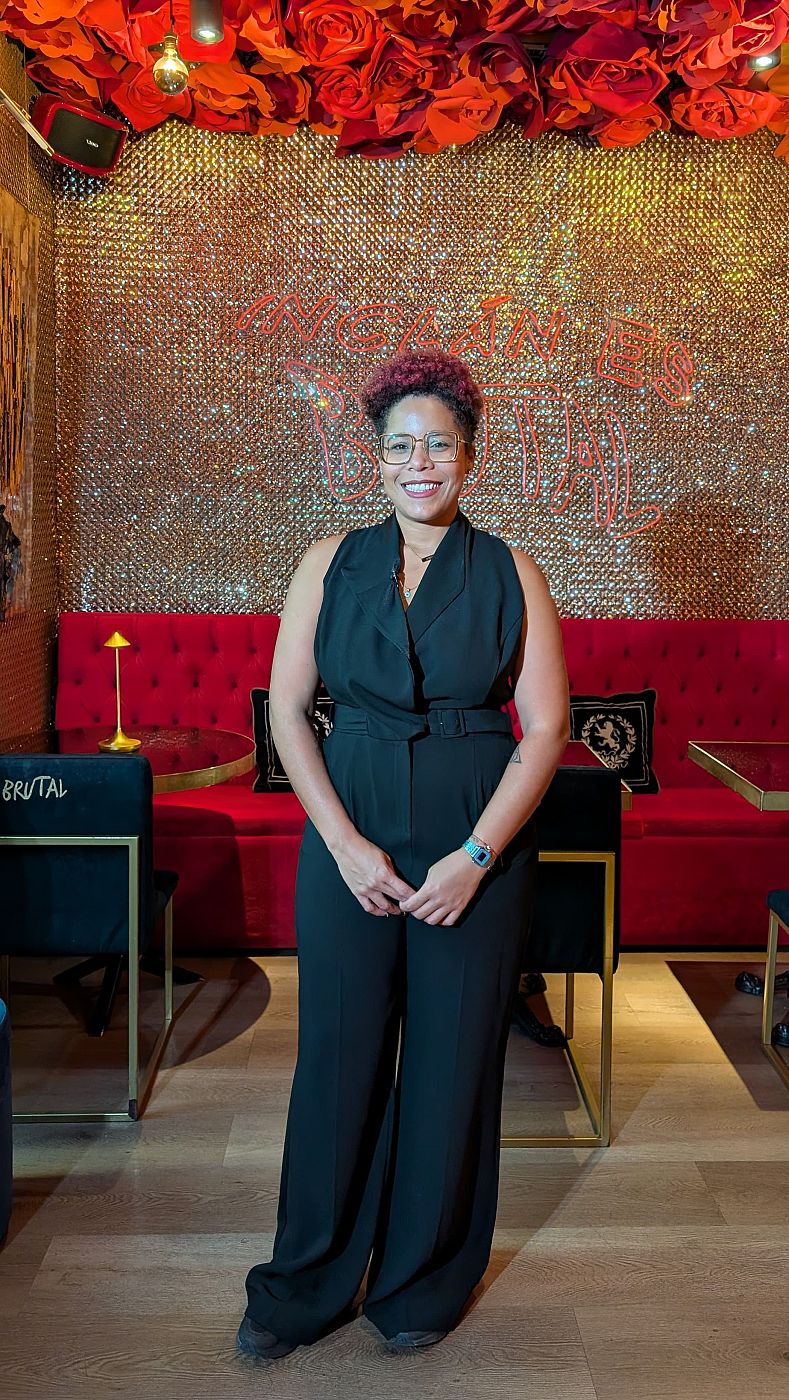 La activista Gisette Rosas durante su entrevista con Objetivo Igualdad