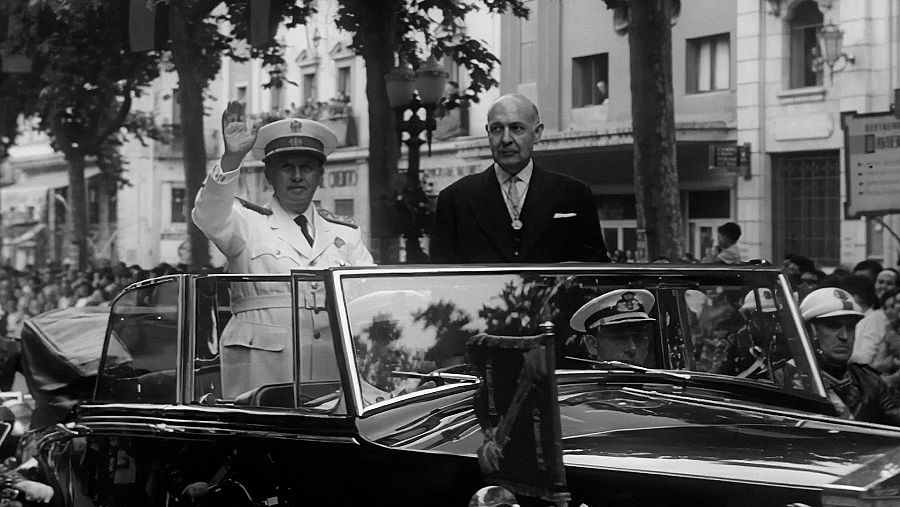 Franco visita Tarragona