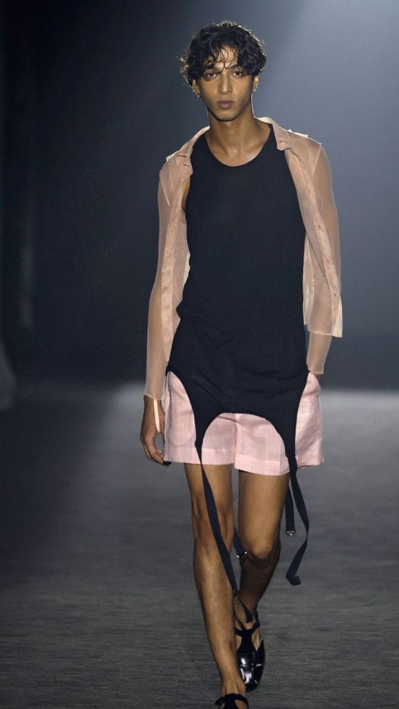 Desfile de Carlota Barrera en 080 Barcelona Fashion