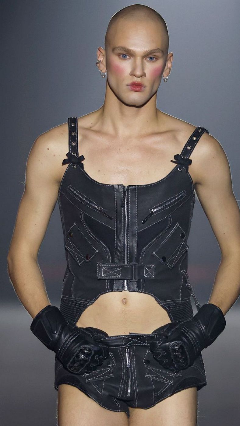 Desfile de Dominnico en 080 Barcelona Fashion