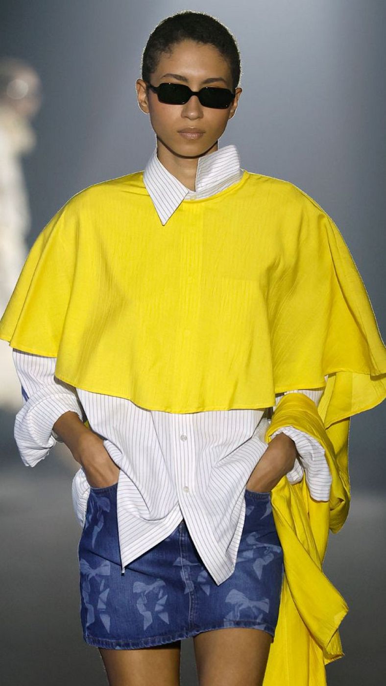 Desfile de Moisés Nieto en 080 Barcelona Fashion