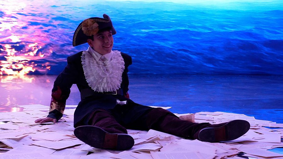 Gonzalo Pinillos graba el videoclip de su canción