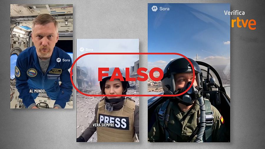 Vídeos de TikTok de personas ficticias creadas con la inteligencia artificial Sora 2