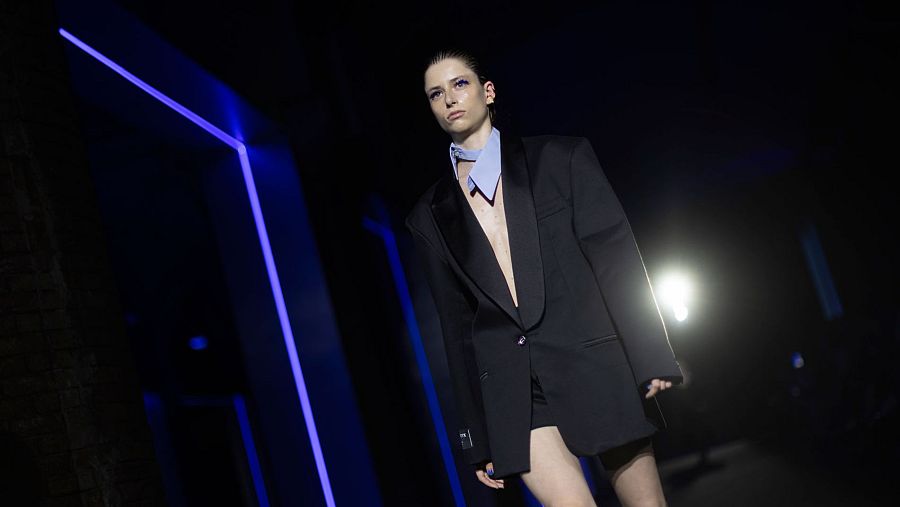 Desfiile de Acromatyx en 080 Barcelona Fashion