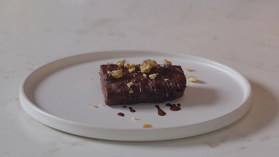 Brownie de xocolata i nous exprés