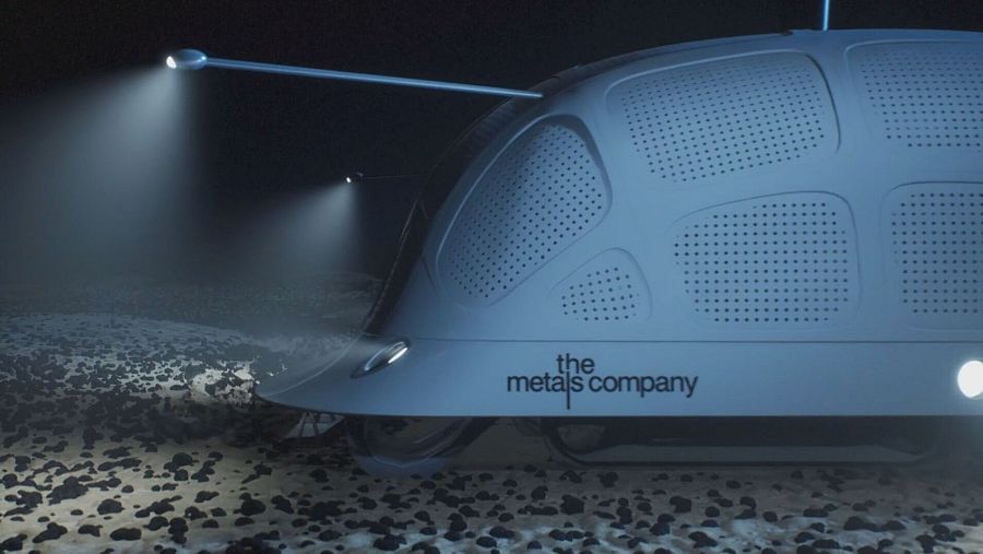 Tecnología de extracción de minerales en el fondo marino