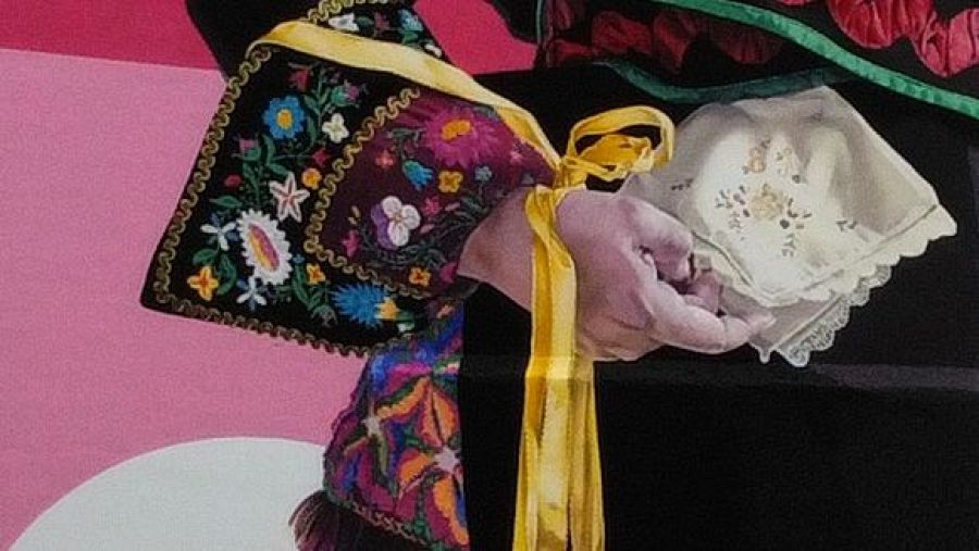 Detalle del mural Montehermoso (Sojo, 2022)