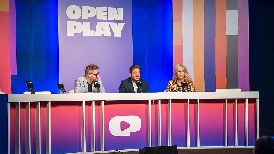 David Lillo, Alberto Fernández y María Eizaguirre