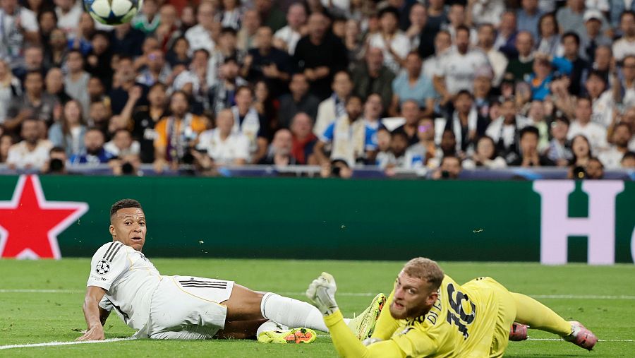 Di Gregorio fue el mejor jugador de la Juventus.