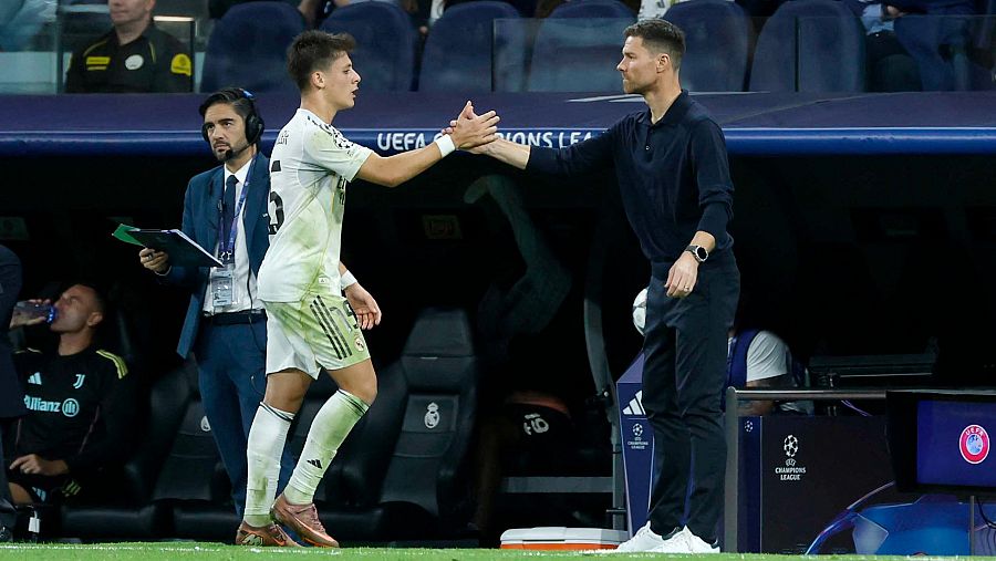 Güler, el alumno aventajado de Xabi Alonso.