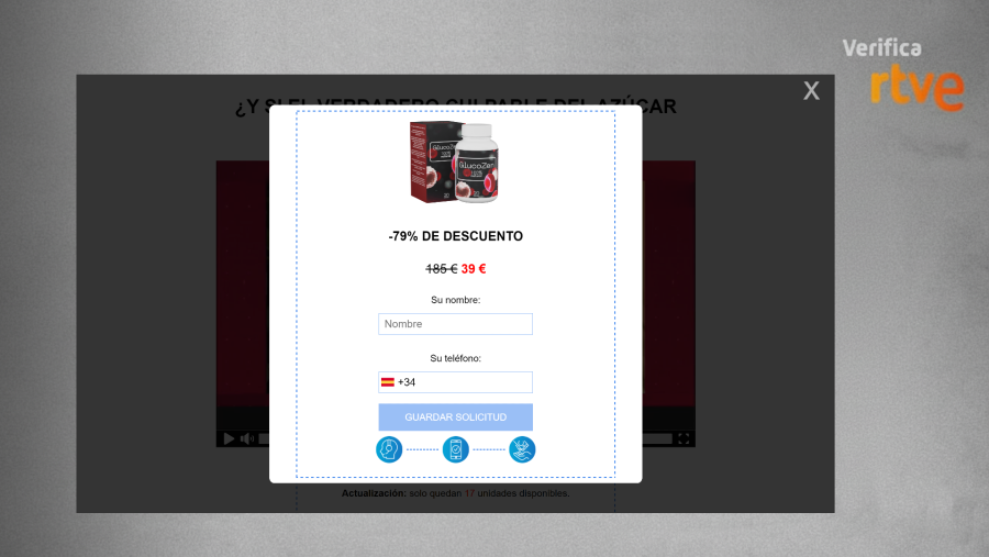 Pantalla final para que los usuarios añadan sus datos personales