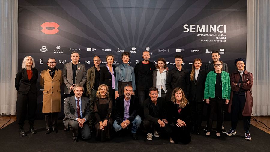 Photocall de 'Subsuelo', de Fernando Franco, también ayer en el certamen