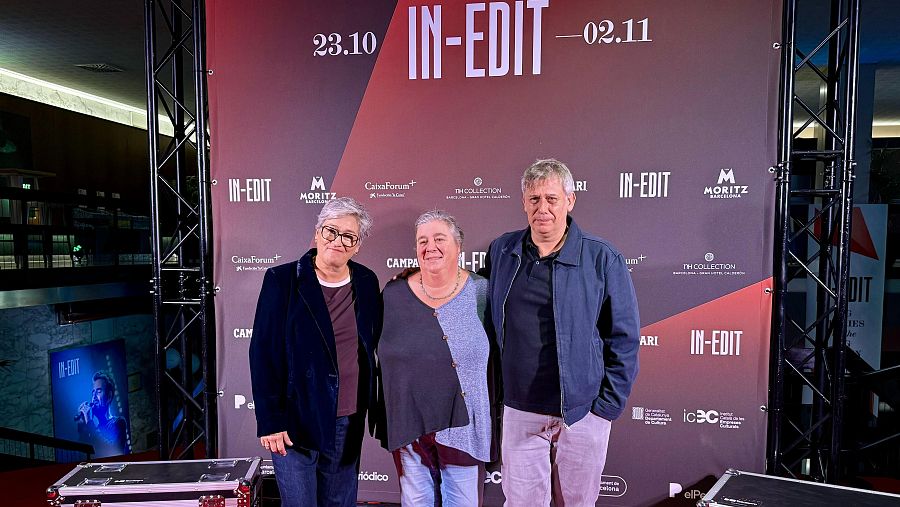 Anna Solana, Celeste Roig i Jero Rodríguez a In-Edit