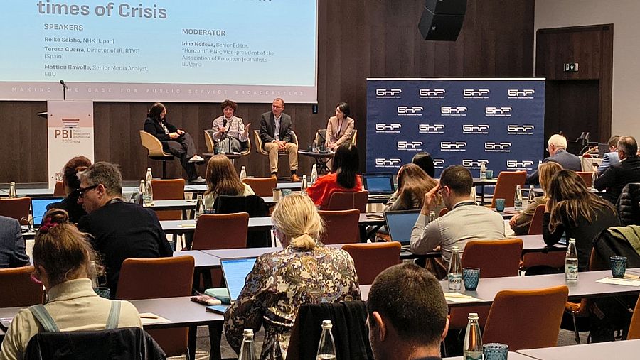 Imagen de la conferencia, celebrada en Sofía