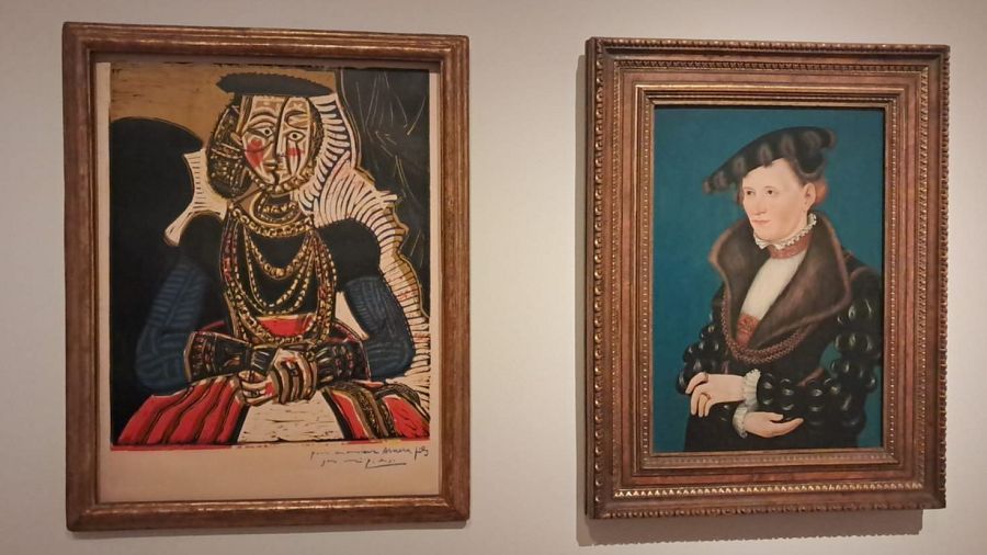 Picasso y Cranach el Joven pintan a la misma mujer