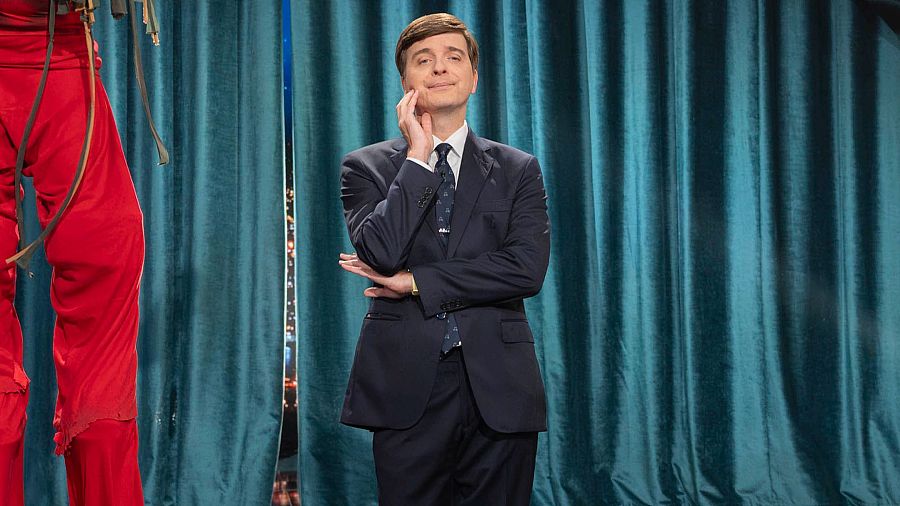 Marc Giró, durante su monólogo en 'Late Xou'