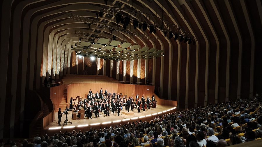 La Orquesta y Coro RTVE en el Palau de Les Arts Reina Sofía de Valencia