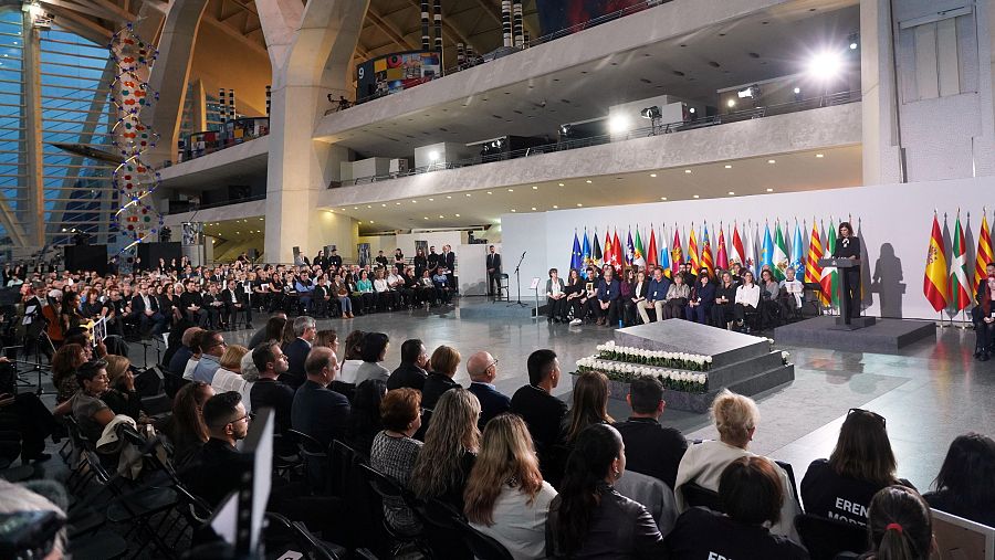 Funeral de Estado por las víctimas de la dana de Valencia.