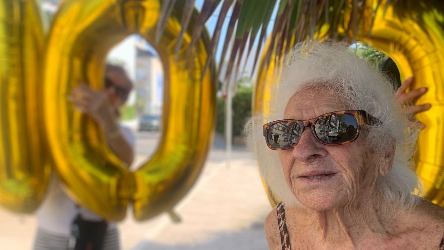 Carmen Sánchez es prepara per celebrar el seu centenari.