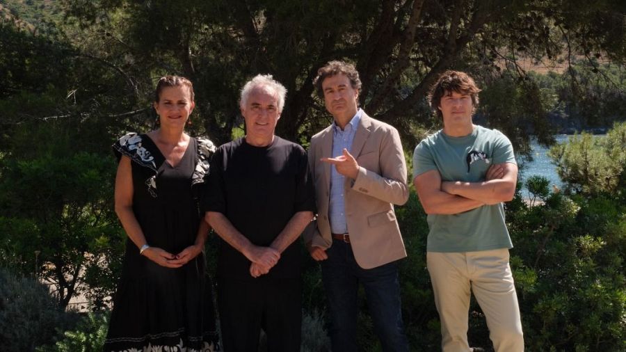 Ferran Adria con los jueces de 'MasterChef Celebrity'