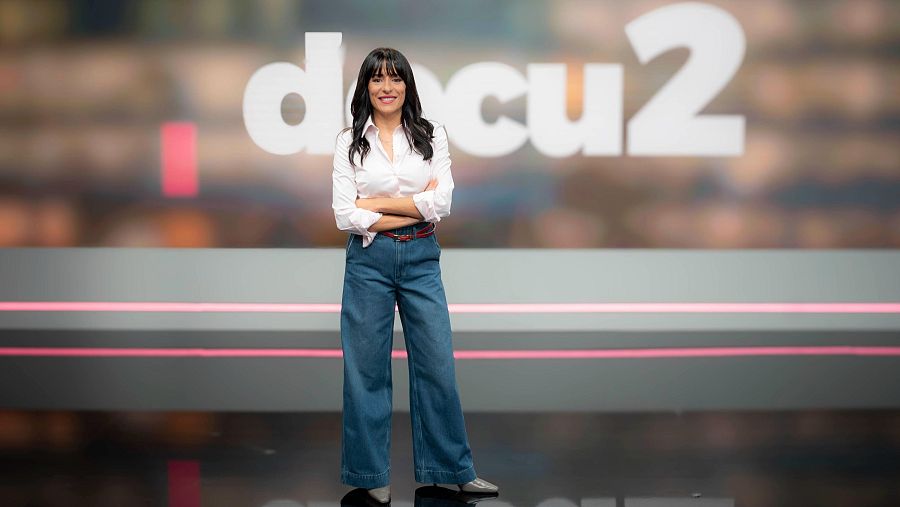 Alicia Gómez, presentadora de 'Docu 2'