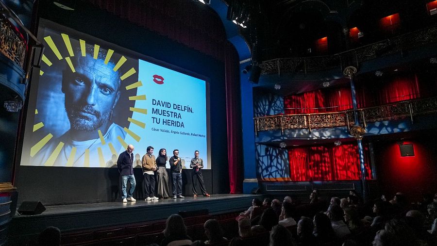 Estreno de 'David Defín. Muestra tu herida'