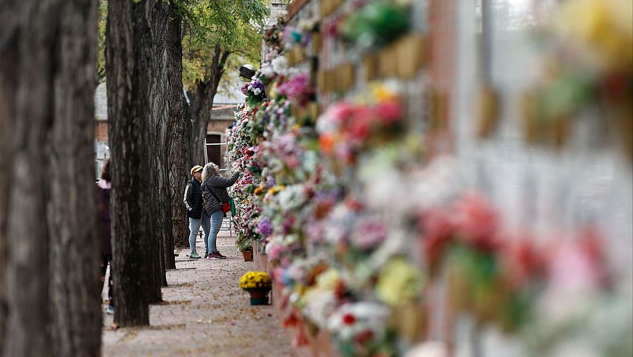 Las imágenes del Día de Todos los Santos